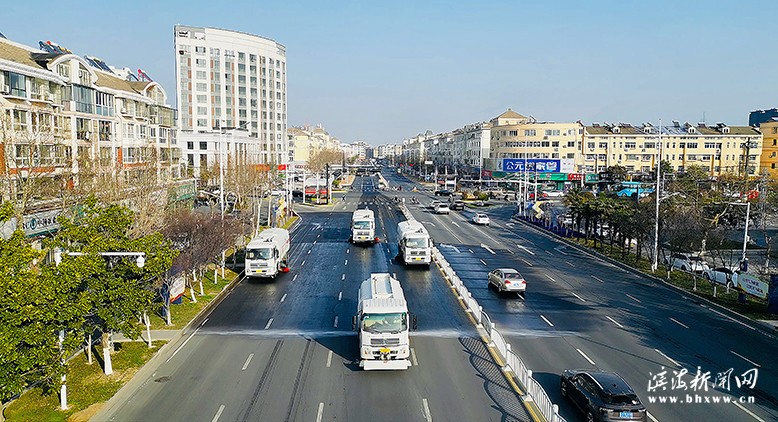 县城管局提升城区空气环境卫生质量