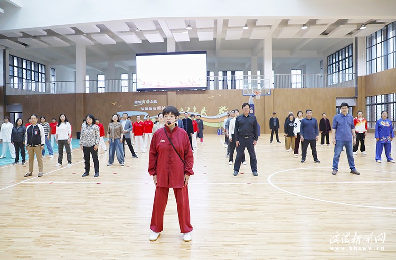 我县2024年健身气功进学校公益培训暨志愿者服务活动