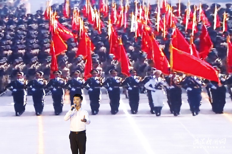 我县举行新兵入伍欢送仪式暨慰问演出活动